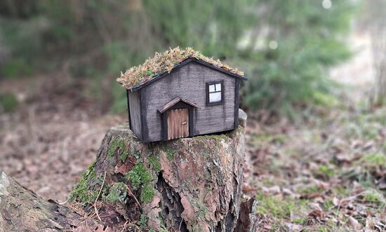 Miniatūra mājiņa